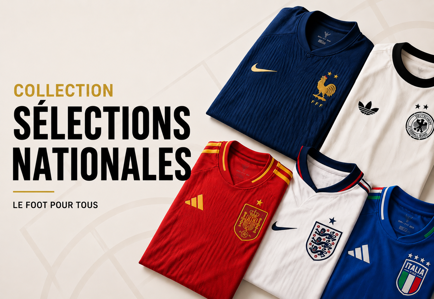 Maillots de Sélections Nationales