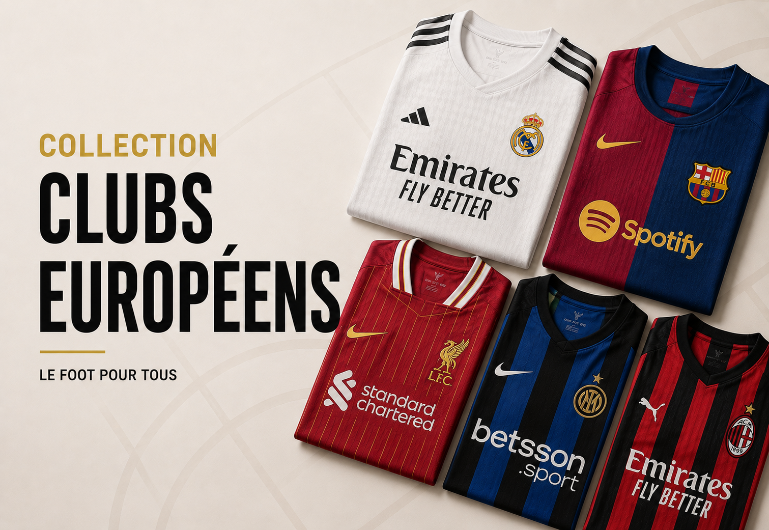 Maillots de Clubs